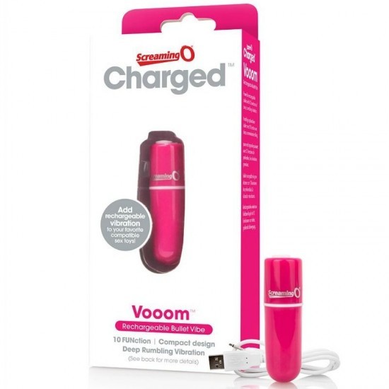 Screaming O Rechargeable Vibrating Bullet Vooom Roz