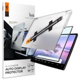 Cumpara ieftin Folie sticla cu sistem de montare Spigen glas tr ez fit compatibila cu Tesla Model X 2022 S 2021
