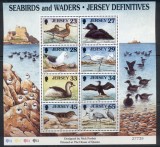 JERSEY 1997 FAUNA PASARI ACVATICE, Nestampilat