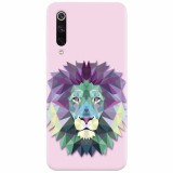 Husa silicon pentru Xiaomi Mi 9, Polygon Lion