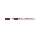 Cumpara ieftin Marker permanent Edding 751 cu vopsea, corp metalic, varf rotund, 1-2 mm, maro