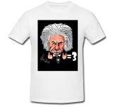 Tricou &quot; Albert Einstein = 3 &quot;