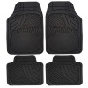 Set covorase auto universale CUSTO POL New Touring, PVC, ajustabile, negru, 4 bucati, Universal