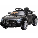 Cumpara ieftin HOMCOM Mașinuță Electrică pentru Copii Mercedes Benz Licențiată 12V Control Manual sau Telecomandă Viteză 3-5km/h Negru | Aosom Romania