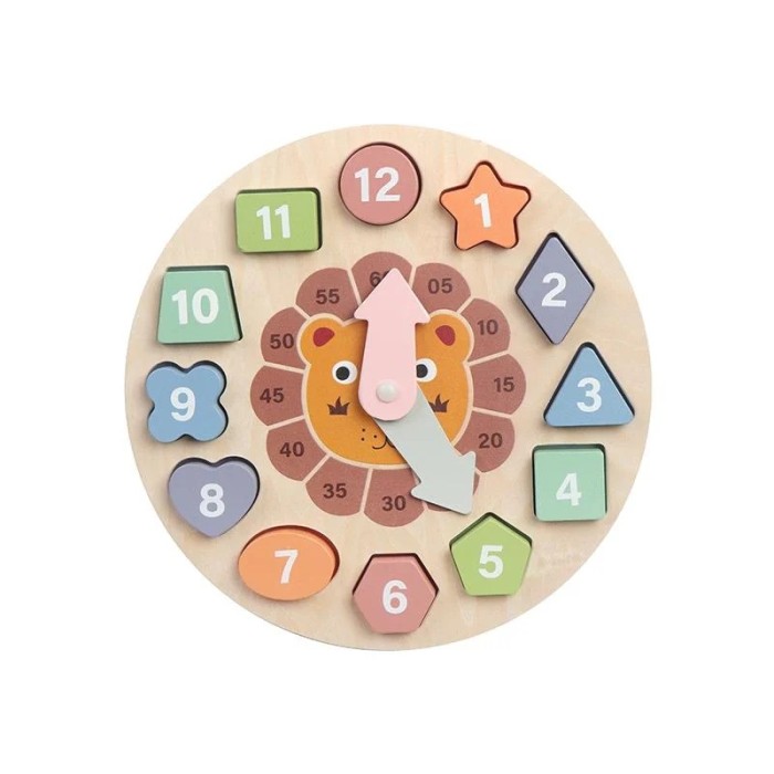 CEAS EDUCATIV DIN LEMN CU FORME GEOMETRICE