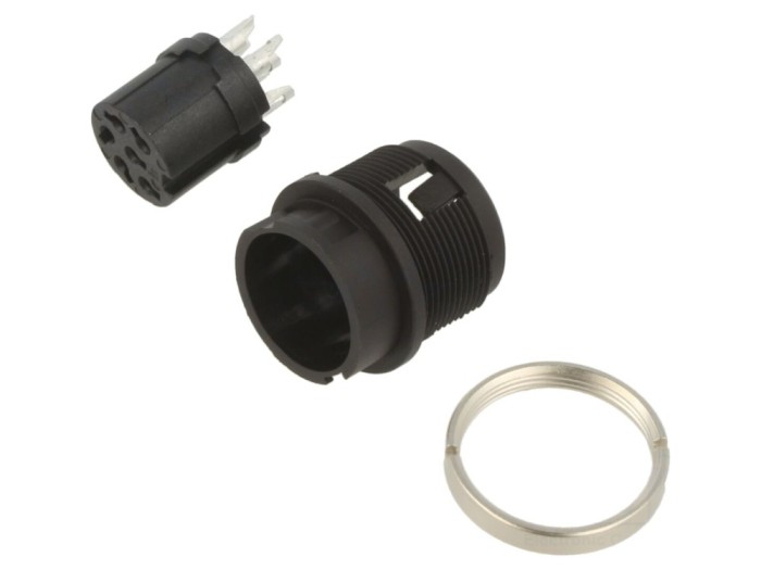 Conector circular 150V 6 pini mamă