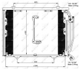 NRF 35215 EASY FIT Condensator, climatizare