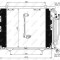 NRF 35215 EASY FIT Condensator, climatizare