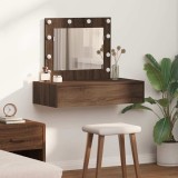 vidaXL Masă de Machiaj cu sertar Maro 83 x 40 x 70 cm Lemn compozit