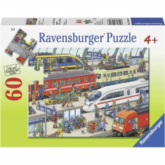 Puzzle Statie De Tren, 60 Piese