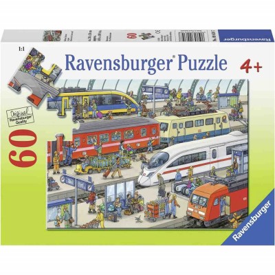 Puzzle Statie De Tren, 60 Piese foto