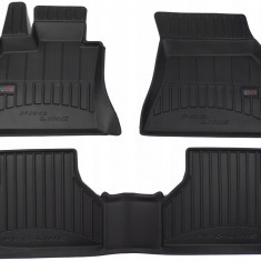 Set Covorase Auto Cauciuc Negro Bmw X6 E71, E72 2007-2014 Pro Line Tip Tavita 3D 3D409859