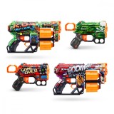 Set 4 blastere X-Shot, Mix Combo Pack 2 Dread 2 Menance, cu 48 Sageti