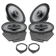 Pachet difuzoare auto Hertz Uno dedicat Toyota Avensis 2009-2018, RMS 85W