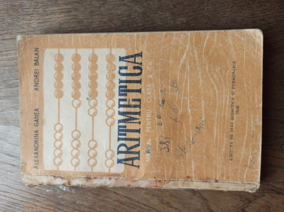 ARITMETICA, MANUAL PENTRU CLASA A II-A, 1958 foto