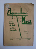 Agricultura Noua, Revista de stiinta si practica agricola, an 4, 5, 1937, Cluj
