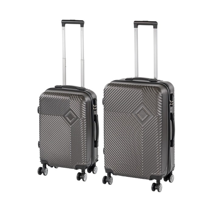 TraveLux Pro IX gurul&oacute;s bőr&ouml;nd szett sz&uuml;rke