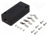 Adaptor LOGILINK Cat 5, 5e, 6, 6a, 7, 7a ecranat 22AWG-26AWG negru LSA