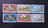 Sharjah &amp; Dependencies (EAU) 1965 Fauna Păsări Exotice Lot 6v Ștampilat - A90