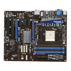 Kit Placa de Baza MSI A75A-G55, Socket FM1 + Procesor AMD A4-3300 2.50GHz, Shield si Cooler foto