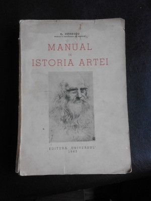 Manual de istoria artei - G. Oprescu vol.I evul mediu, renasterea foto