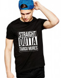 Cumpara ieftin Tricou negru barbati - Straight Outta Targu Mures - 2XL, THEICONIC