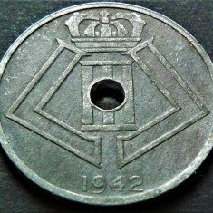 Moneda istorica 25 CENTIMES - BELGIA, anul 1942 * cod 5076