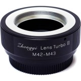 Adaptor Montura Mitakon Lens Turbo Mark 2 Obiectiv M42 la Camere MFT MTKLTM2M42M43