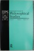International Journal of Philosophical Studies (Volume 4, Number 1, March 1996)