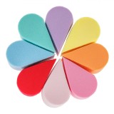 Set Bureți Machiaj, 8 Bucăți, Multicolor, 3.5x2 cm, Oem