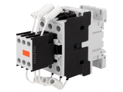 Contactor 3-Pole 240VAC 440VAC 11kVAR 22kVAR BFK2600A230 foto