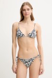 Rip Curl costum de baie din două piese LAS FLORES culoarea albastru marin, cupa usor rigidizata, 0M0WSW