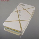 Husa Capac COCO X-Line Apple iPhone 4/4S Alb, Plastic