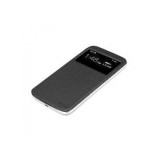 Husa Rock Flip S-View Samsung Galaxy Mega 6.3 Negru
