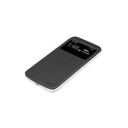 Husa Rock Flip S-View Samsung Galaxy Mega 6.3 Negru