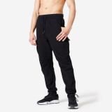 Pantalon de trening Cargo 520 Fitness Negru Bărbați, Domyos