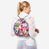 Rucsac &icirc;ncălţăminte fitness multicolor, Domyos