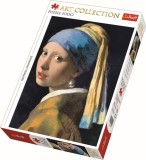 PUZZLE TREFL 1000 FATA CU CERCEL CU PERLA, TREFL 1000P