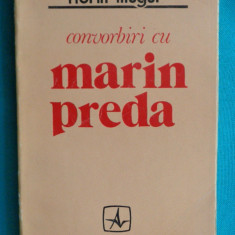 Florin Mugur – Convorbiri cu Marin Preda ( prima editie )