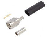 Mufă SMA Tată Drept 50&Omega; Aurit pentru Cablu PTFE