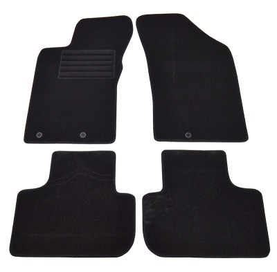 Covorase mocheta Alfa Romeo 147 3Usi 2000-2008 147 5Usi 2001-2008 GT 1/2004-6/2010 Negru , set de 4 bucati Kft Auto foto