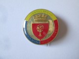 Insignă heraldica Romania:Primaria Municipiului Onesti/Bacau anii 90