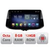Navigatie Hyundai I30 2017- F-1041 Octa Core cu Android Radio Bluetooth Internet GPS WIFI DSP 8+128GB 4G CarStore Technology