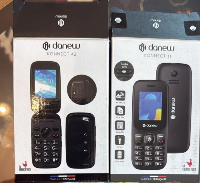 DANEW MOBIL 4 G MADE IN FRANȚA