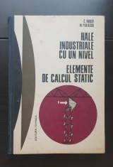 Hale industriale cu un nivel. Elemente de calcul statistic. Tabelel și exemple de calcul - C. Rușcă, M. Perjescu