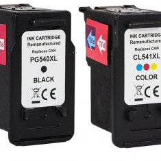 Set cartuse compatibile Canon PG-540XL si CL-541XL Multicolor