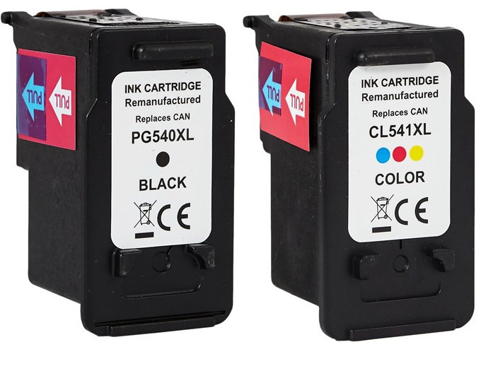 Set cartuse compatibile Canon PG-540XL si CL-541XL Multicolor