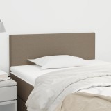 Cumpara ieftin Tăblie de pat, gri taupe, 90x5x78/88 cm, textil