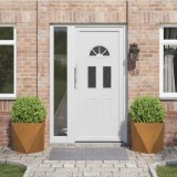 vidaXL Jardinieră 2 pcs Ruginit 50 x 50 x 50 cm 883849