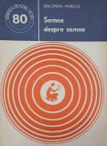 Semne despre semne - Solomon Marcus - Carte Altele